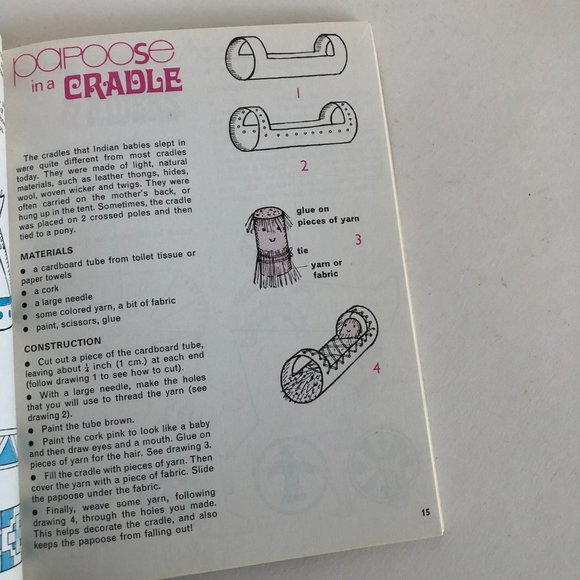 Indian and Wild West Toys You Can Make Paperback - 1980 by Maurice Gogniat - Picture 10 of 16